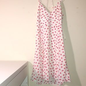 Spaghetti Heart Summer Dress